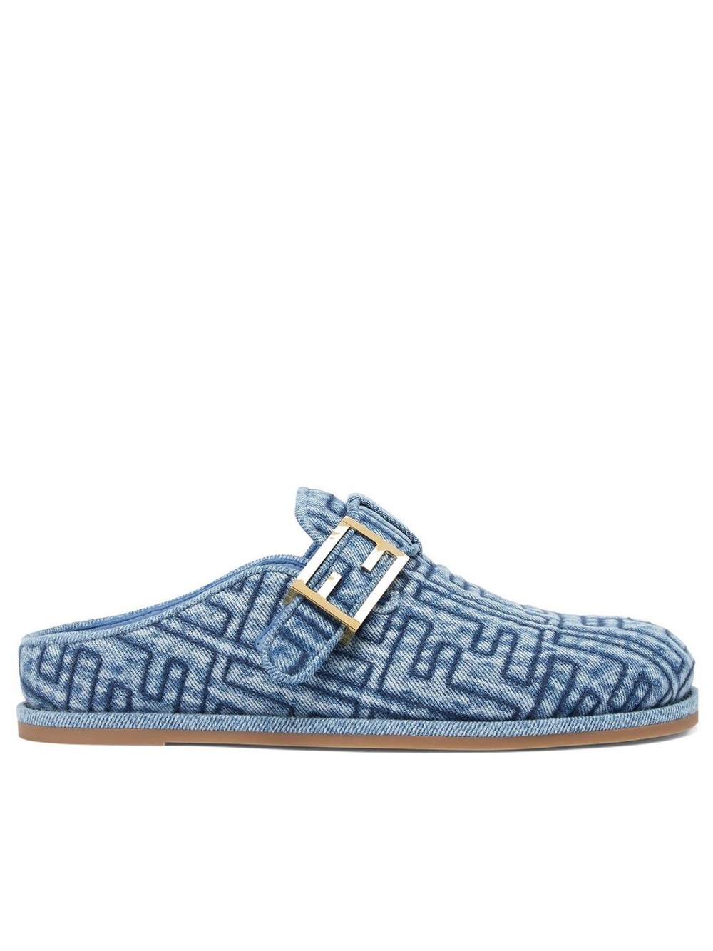 FENDI denim mules! Size 38 worn once! Like new! Full inclusion